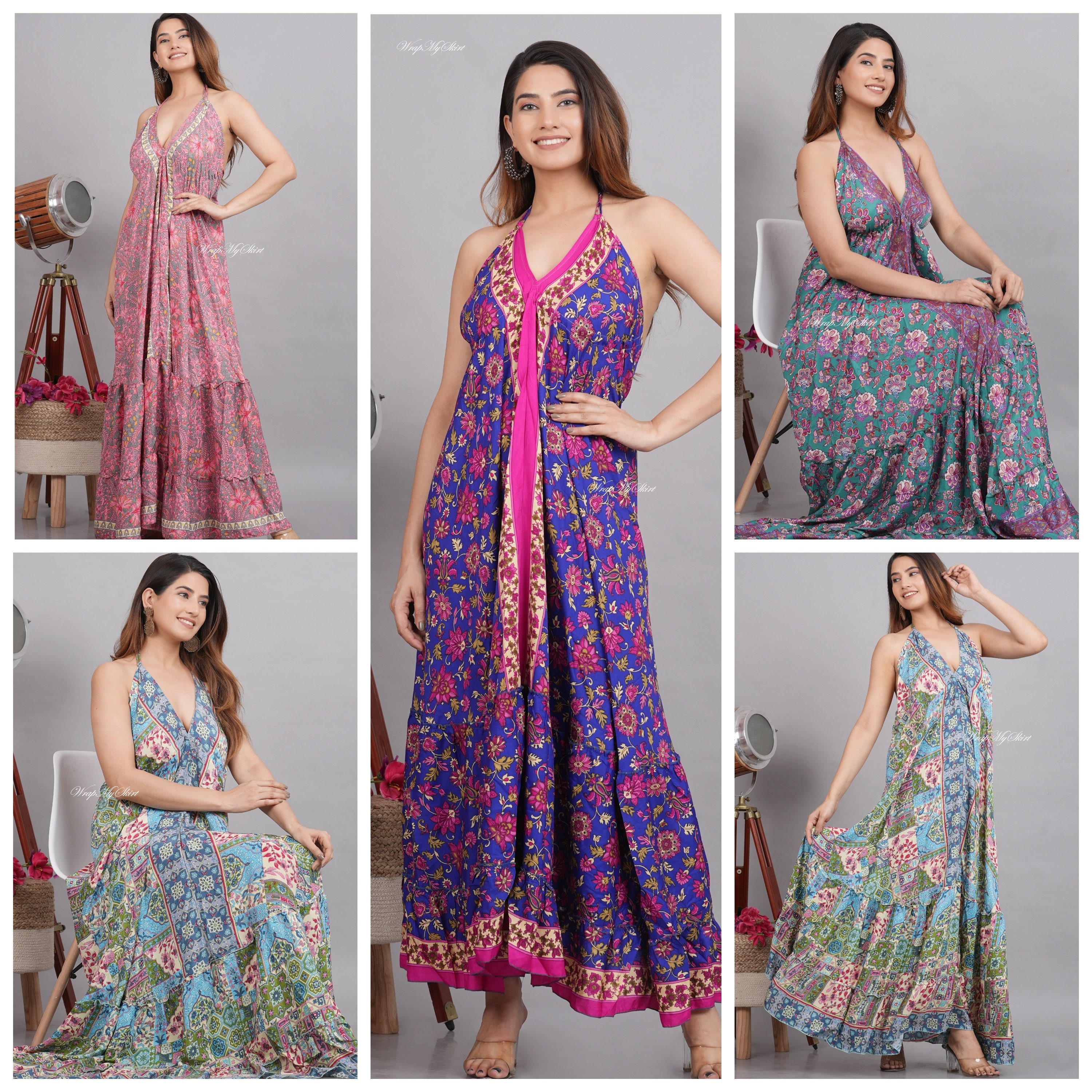 Vintage Sari Recycled Sari Sari Fabric Sari Poly Silk Indian Women