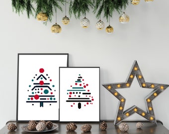 Counted Cross Stitch Pattern Christmas Tree Download PDF pattern