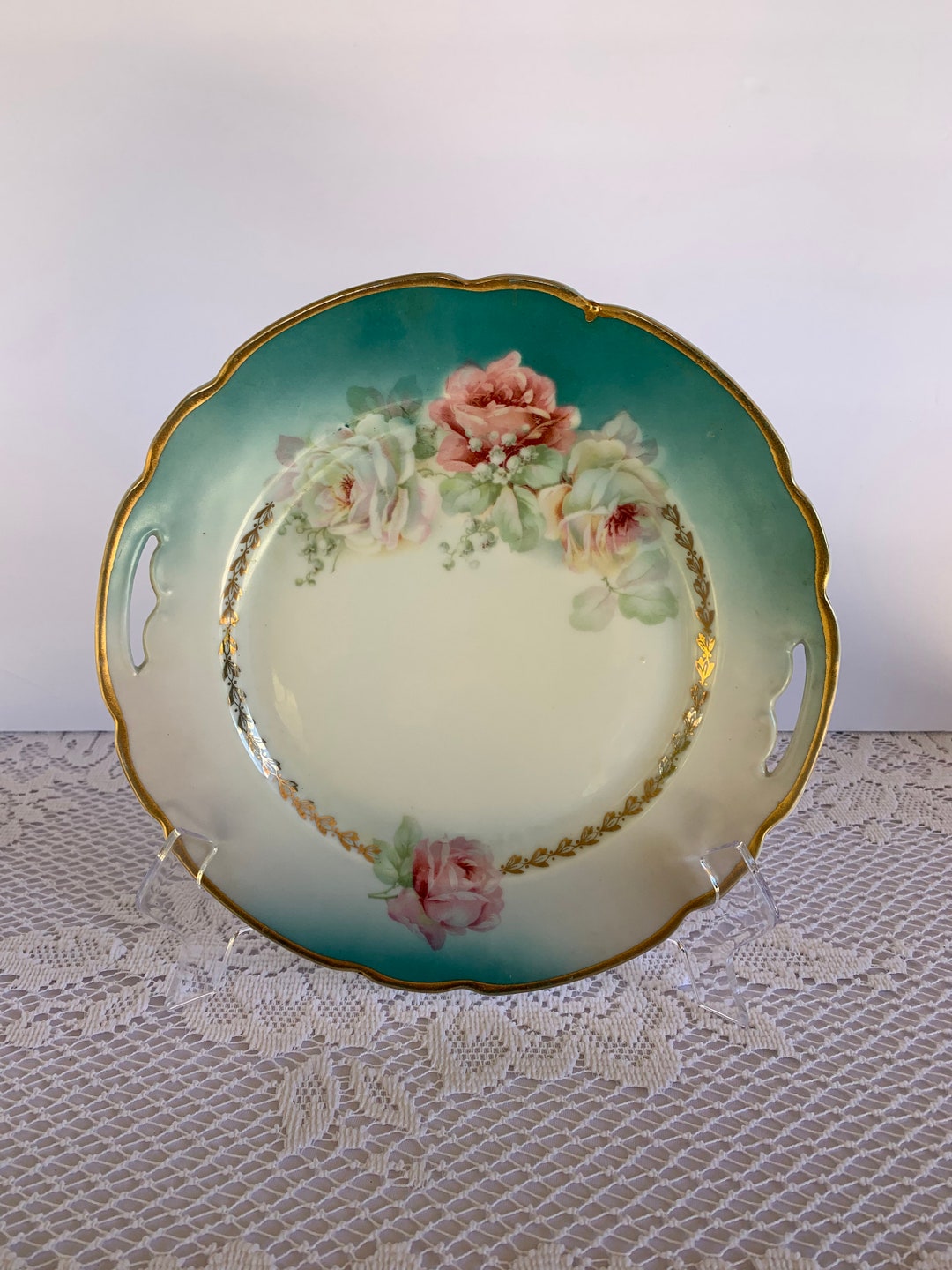 Vintage Collectible Plate Decorative China Plate Display Etsy