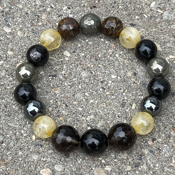 Money  Crystal Bracelets//Crystals for Money//Crystals for Luck// Manifest Success//Prosperity Crystals//Gemstone Bracelets//