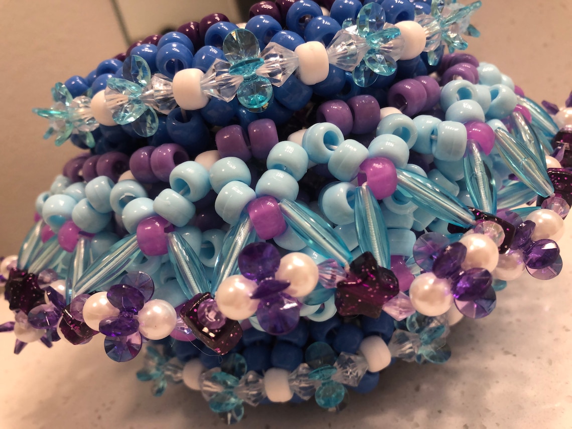 Rotating Kandi Cuff 3D Epic Kandi Cuff Galaxy Themed Etsy