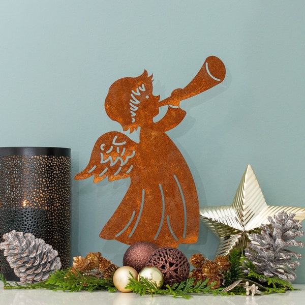 Christmas angel - Christmas decoration - Advent decoration - patina - garden decoration - gift souvenir - festive decoration