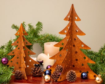 Pluggable Christmas tree - Christmas tree - Christmas decoration - Advent decoration - Patina - Christmas gift idea - festive decoration