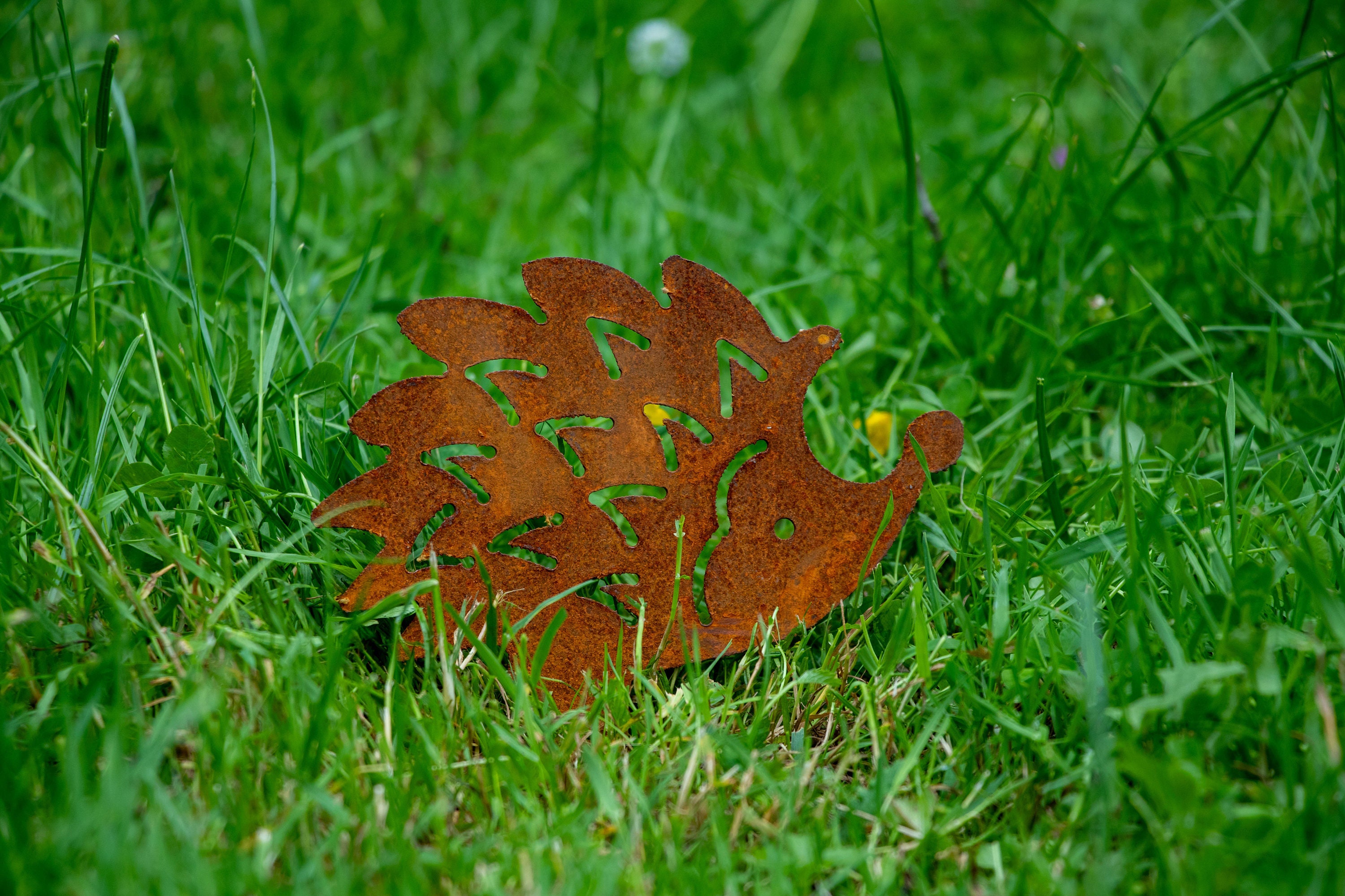 Lot De 2 Décorations De Jardin En Forme De Cerf Et De Cerf Avec 2 Sapins Decoration De Noel En Metal Rouille Resistant Aux Intemperies 90384186