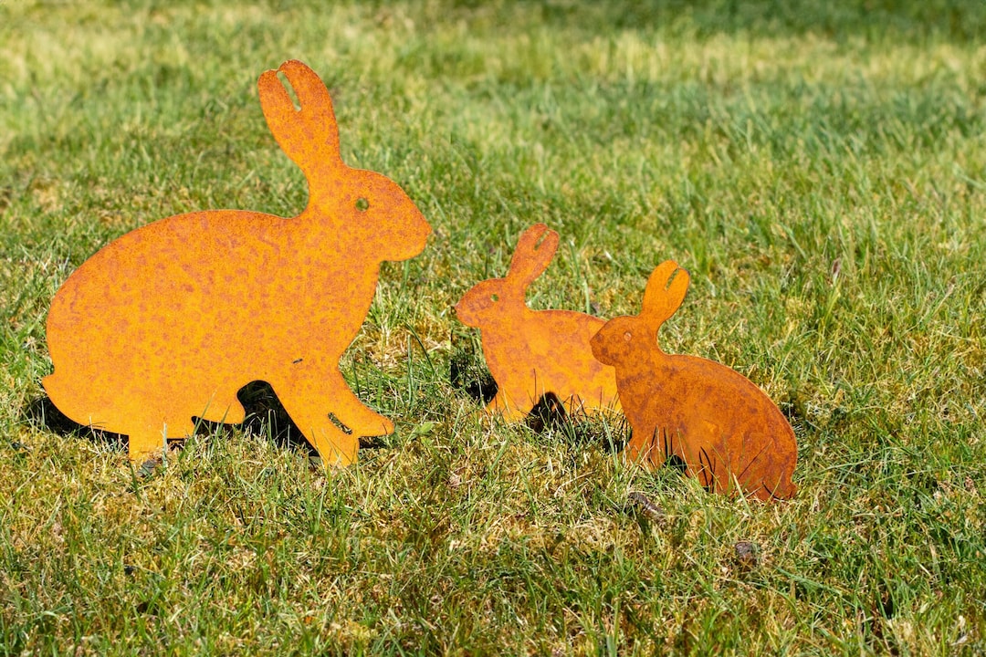 Rostige Metallfiguren Fur Den Garten