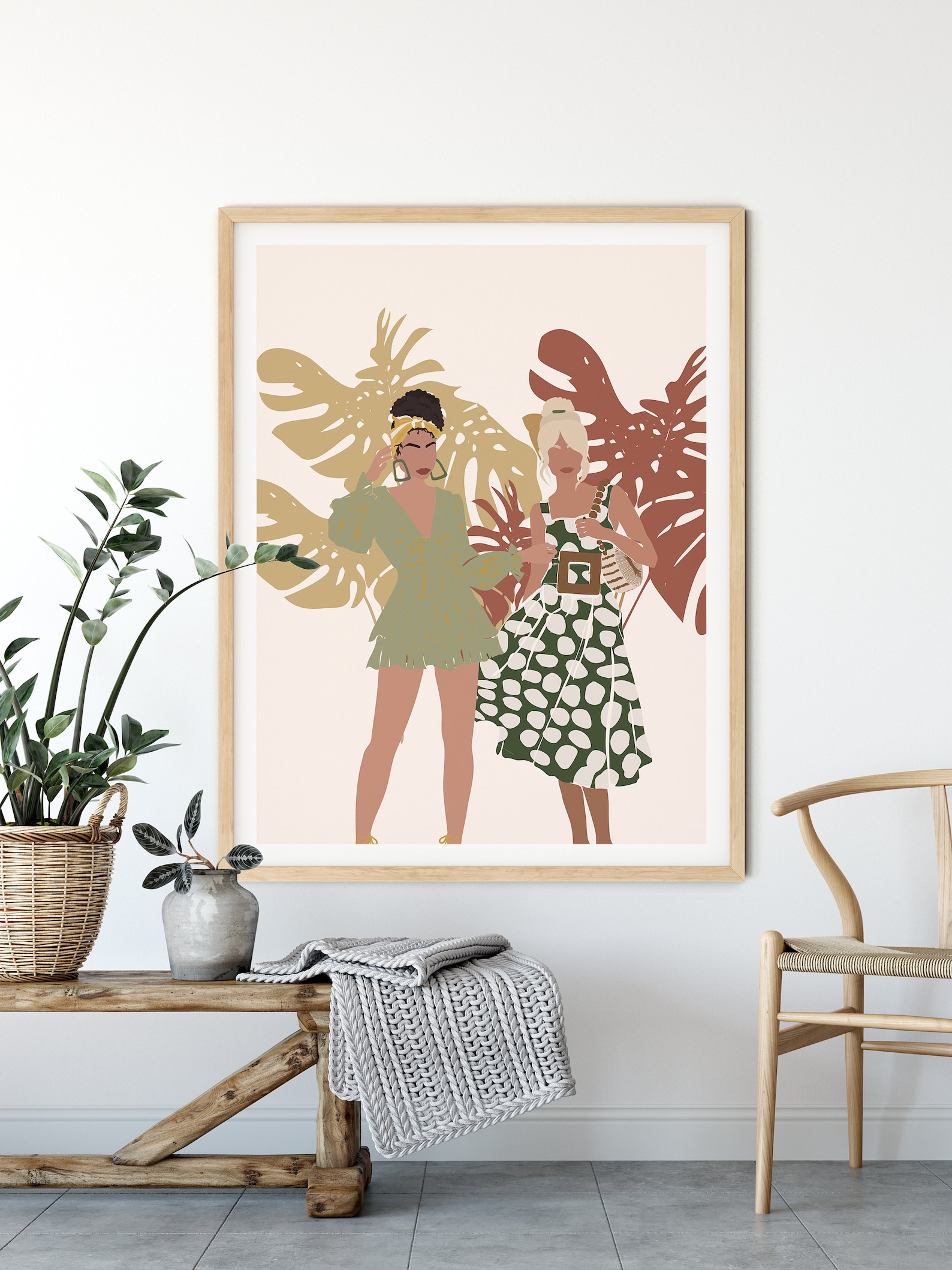 Boho Wall Decor Living Room Decor Boho Decor Bohemian Wall | Etsy