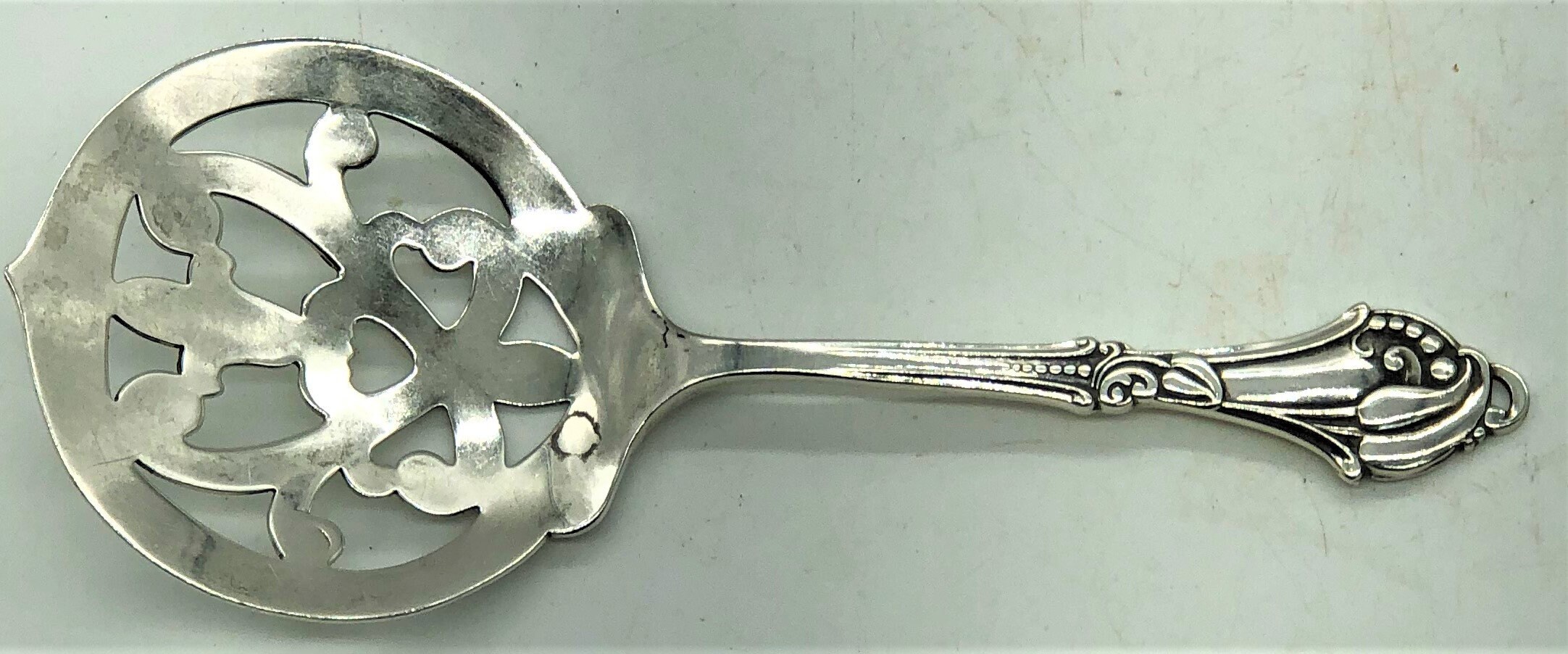 Antique Sterling Silver Relish Spoon Etsy UK