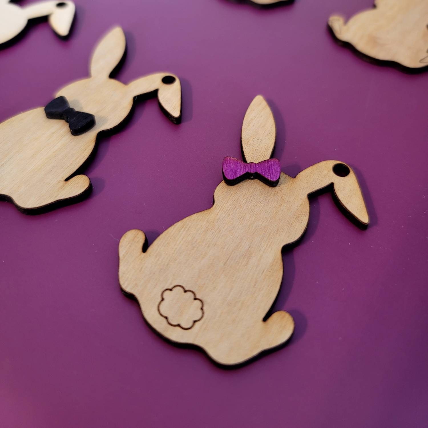 SVG Digital File DIY Easter Basket Name Tags Easter Bunny Etsy