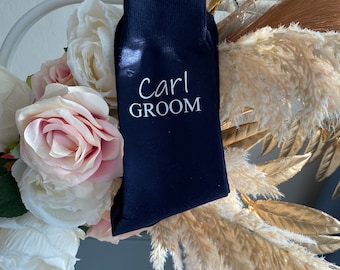 Custom Grooms Socks,Personalised Wedding Socks,Groom Socks,Best Man Socks,Men Socks,Monogram Initial Socks,Groomsmen Gift,Wedding Gifts