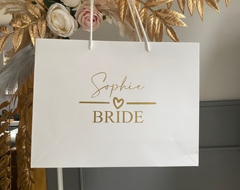 Personalised Luxury Gift Bags for Weddings | Bridesmaid Proposal | Birthday Gift Bag | Special Occasion Gift Bag | Bridal Party