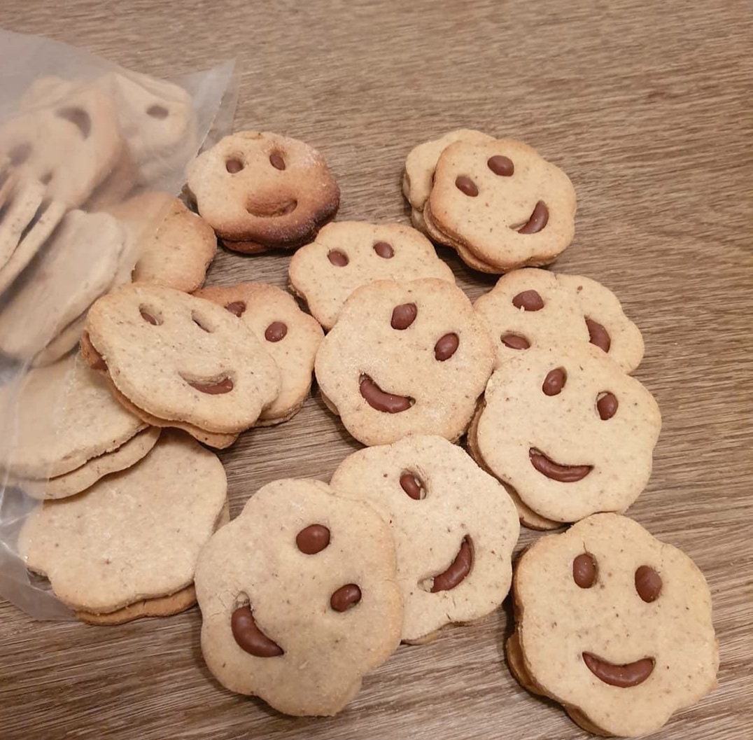 Biscuits Sourires Sans Gluten Fait Maison.