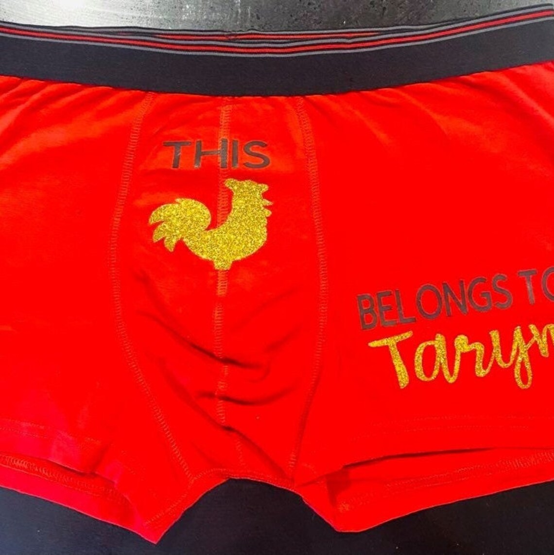 Valentines Day Release Dirty Undies Personalised Underwear | Etsy