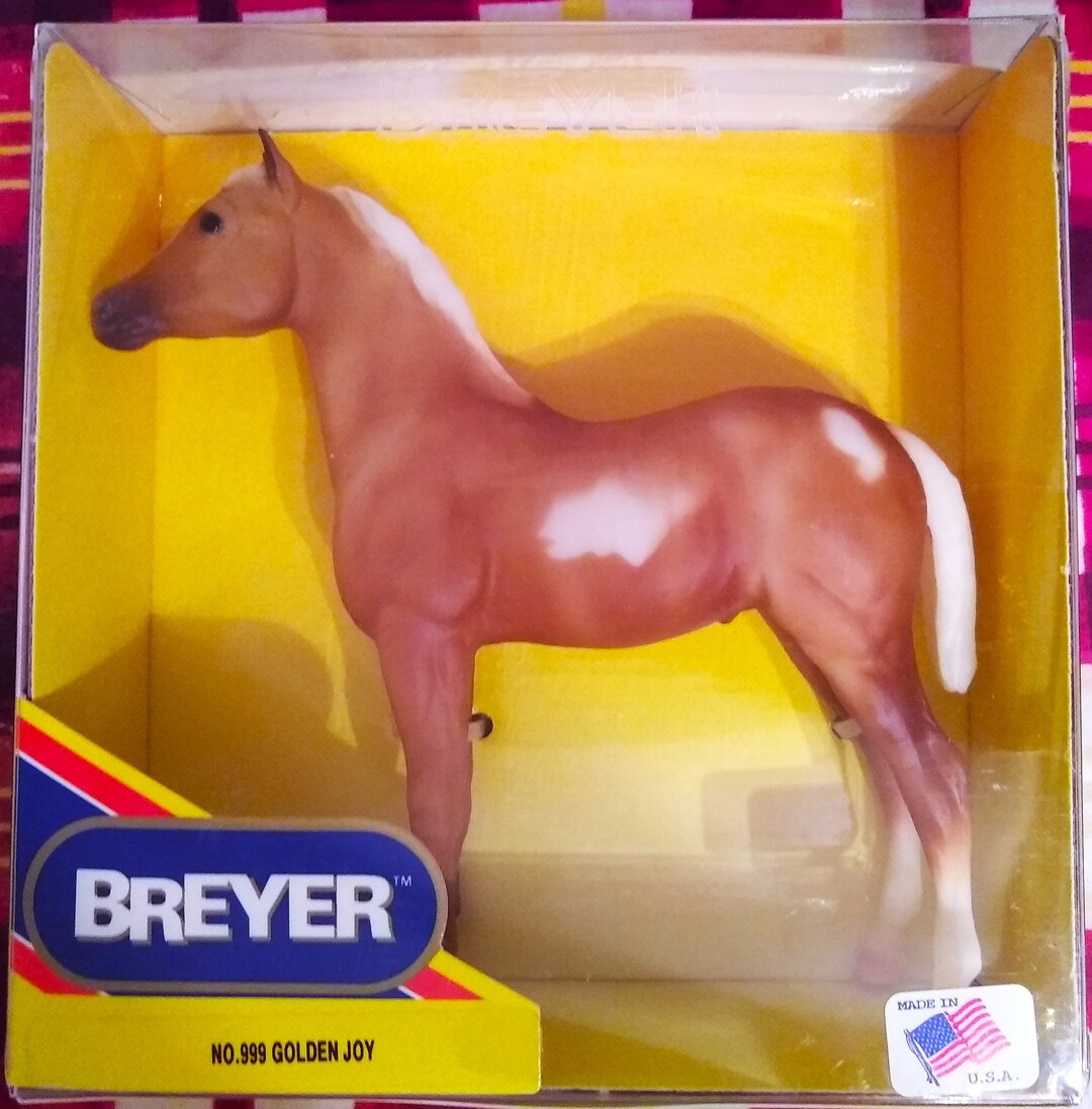 NEW Breyer 999 Golden Joy Free Priority Shipping Etsy