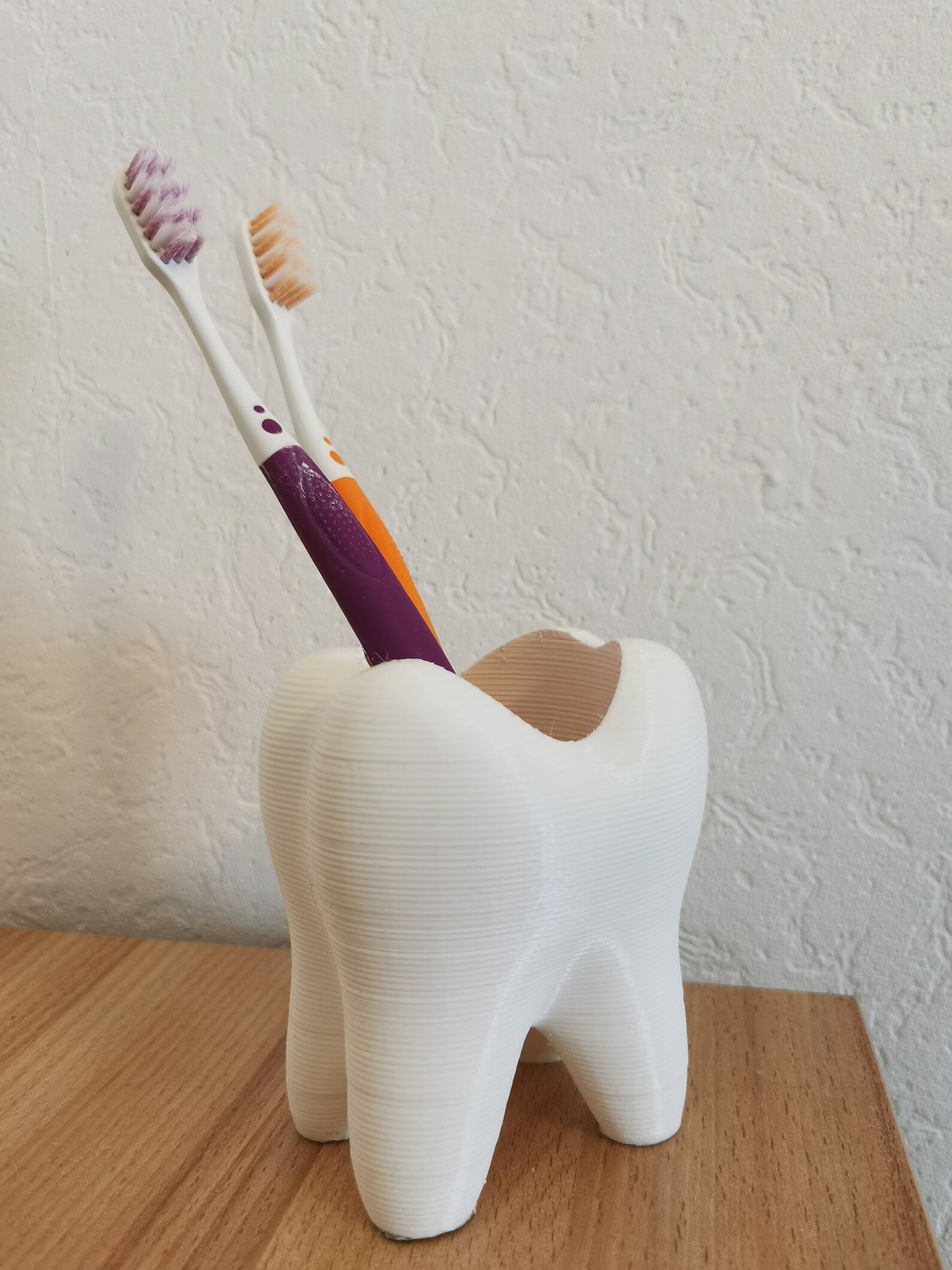 Toothbrush cups in tooth form Etsy