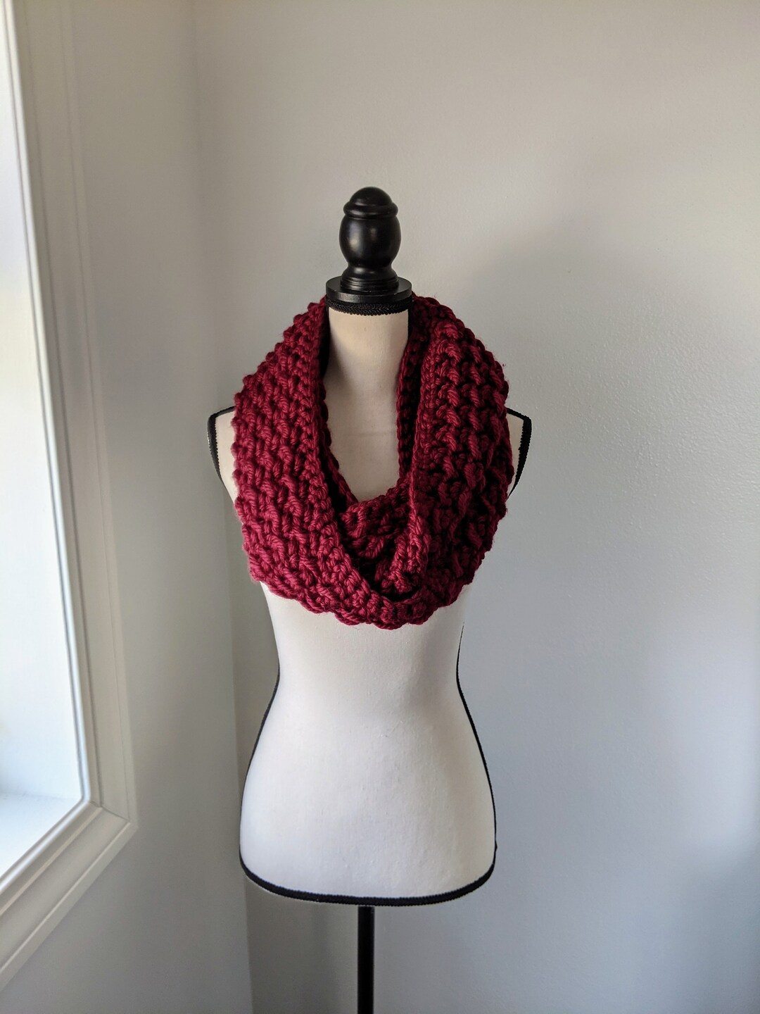 Scarf Ridges Ridges Infinity Scarf - Etsy