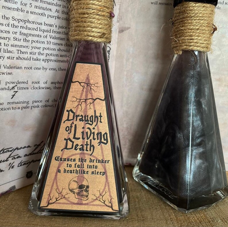 Draught Of Living Death Trank Harry Potter inspirierter Etsy