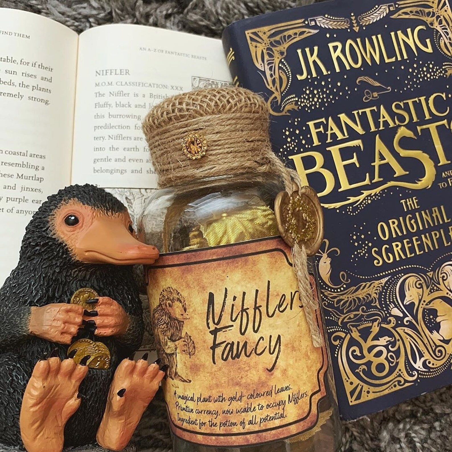 Nifflers Fancy harry potter inspired potion ingredient Etsy