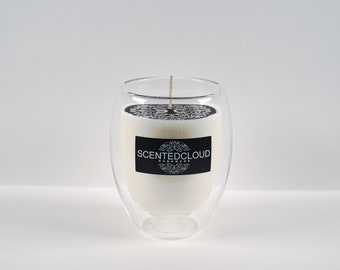 Lemongrass & Ginger Scented – Relaxing Soy Wax Candle