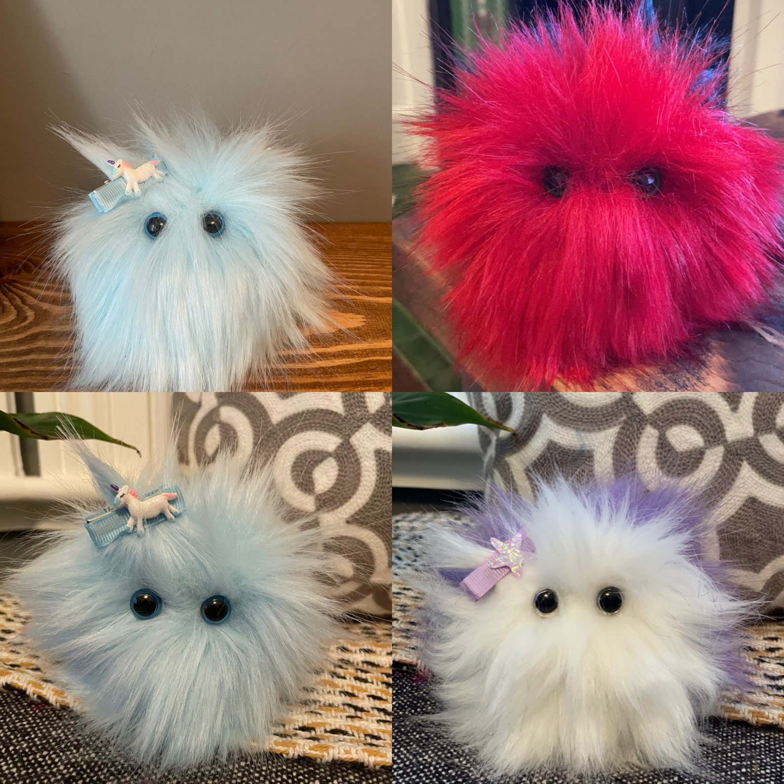 These adorable balls of fluff are to help offset anxiety Etsy