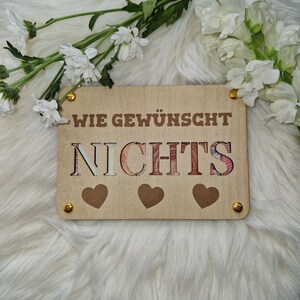 Geburtstagskarte aus Holz, Geschenkkarte, Geburtstag, Kindergeburtstag, Geschenkkarte, Geschenkgutschein, Wunschkarte, Wunschgutschein