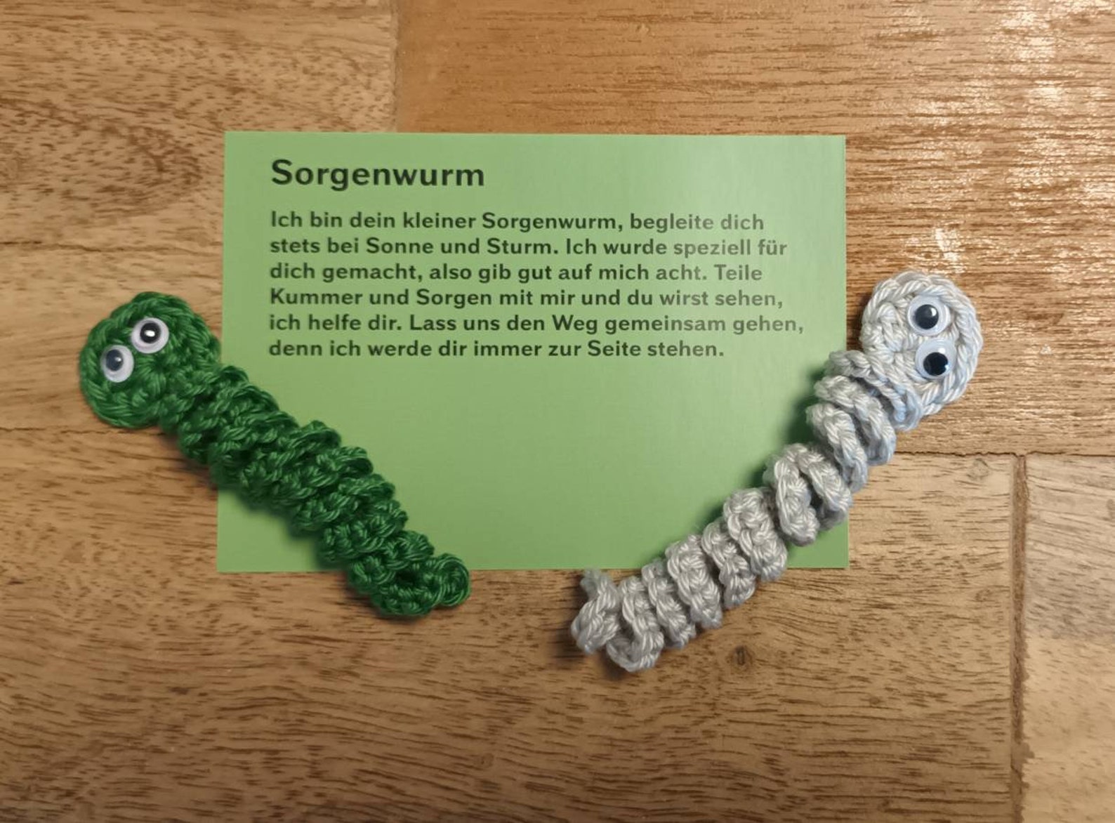 Worry Worms, Geschenk, Mitbringsel, Give Away, Etsy.de