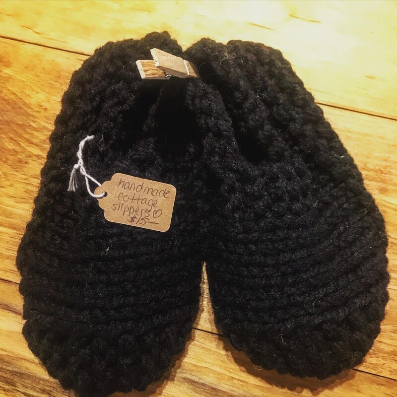 Mens Knit Slippers Etsy