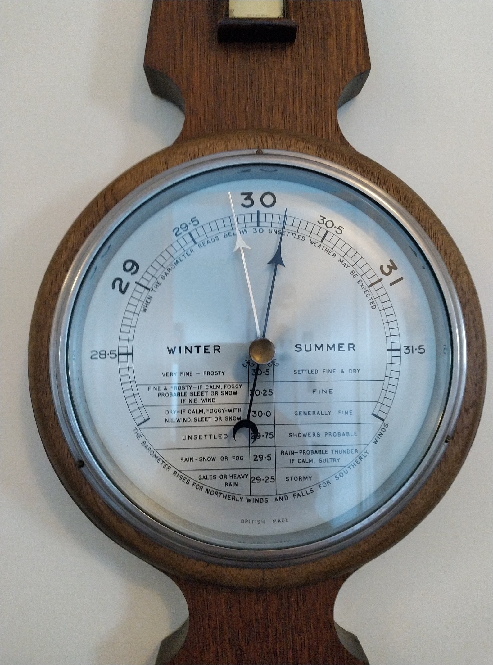 Banjo style Barometer Etsy