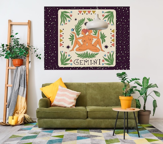 Gemini wall tapestry deals
