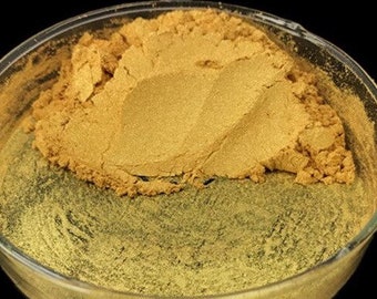 Natural Gold Mica Powder Pigments 3-150g Candle Melts Resin Bath Bombs Cosmetic Soap