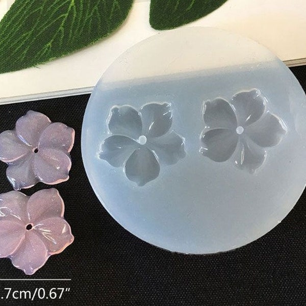 Small Flower Silicone Mould Resin Camellia Peony Daisy Lotus Flower Jewellery Making mold