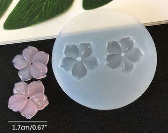Small Flower Silicone Mould Resin Camellia Peony Daisy Lotus Flower Jewellery Making mold