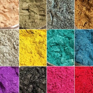 Premium Natural Mica Powder, Resin Candle Bath Bombs Cosmetic Soap Resin Craft Wax Melts