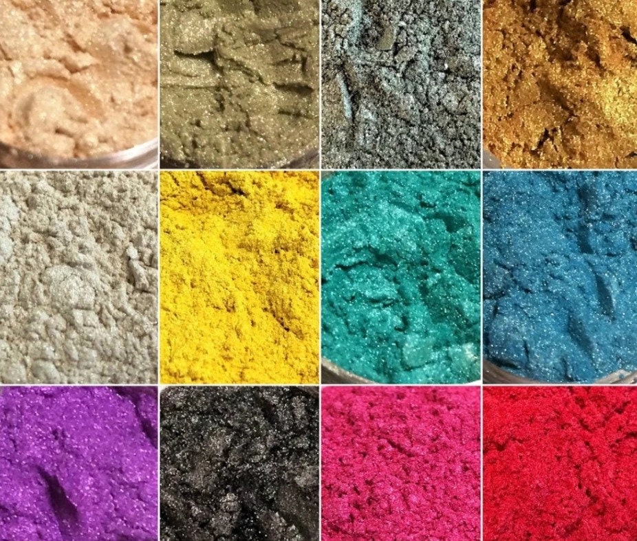 Mica Pigment Powders for Resin, Candles, Bath Bombs, and Crafts Orchid