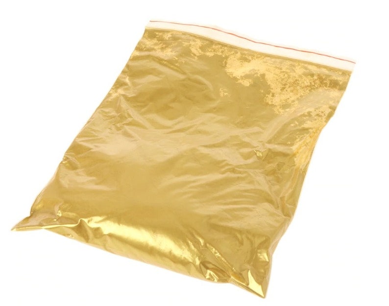 Natural Gold Mica Powder Pigments 3200g Candle Melts Bath Etsy