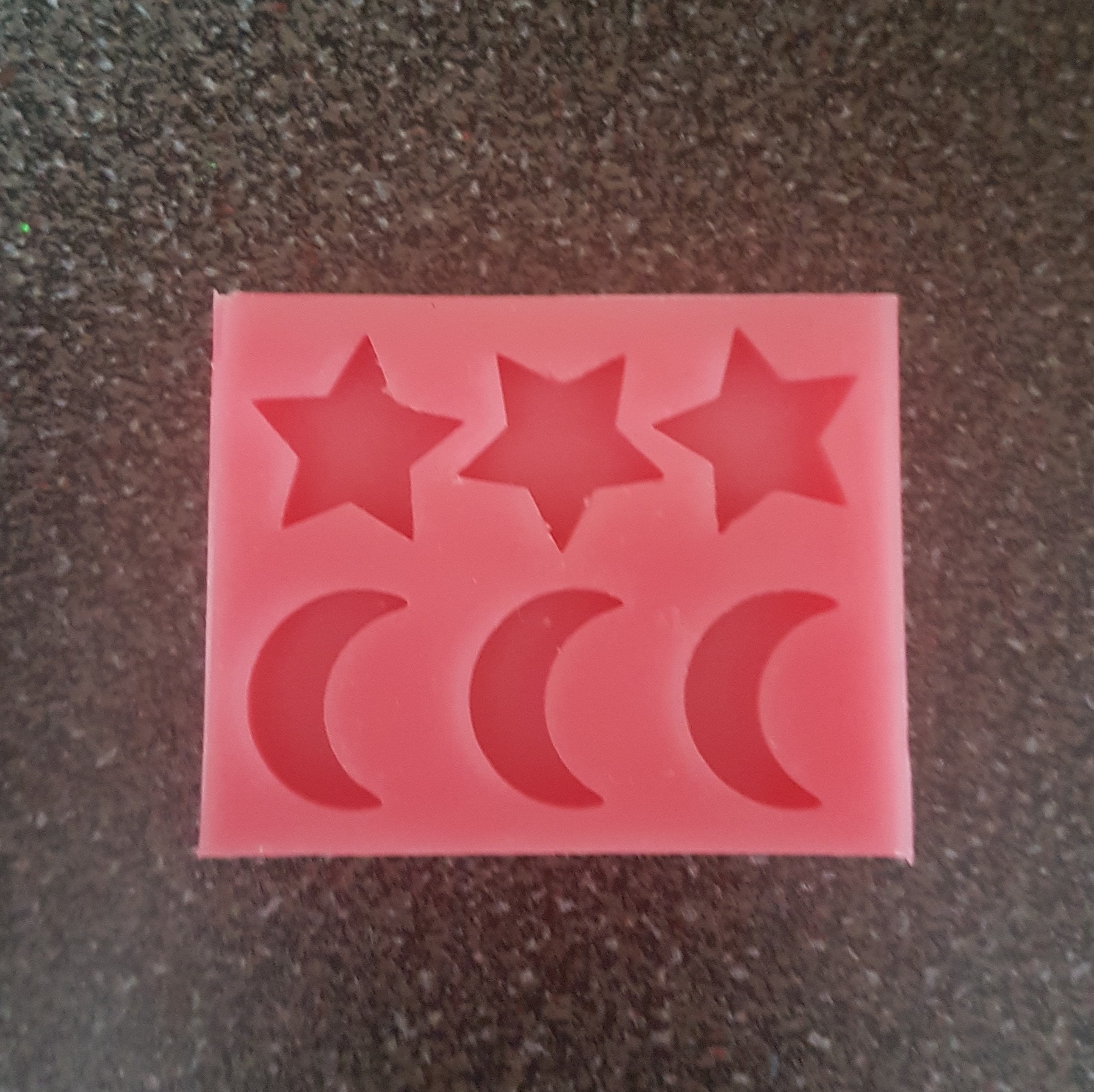 1 Inch Star Silicone Mold Food Safe Silicone Rubber for Resin 