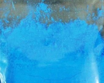 Blue Neon Fluorescent Mica Pigment Powder 3g-100g, Epoxidharz, Nail Art Lack, Makeup