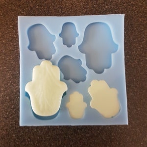 Handmade Hamza Silicone Mould, Wax Melt Resin Mold