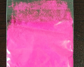 Pink neon fluorescerend micapigmentpoeder 3g-100g, epoxyhars, nagellak, make-up