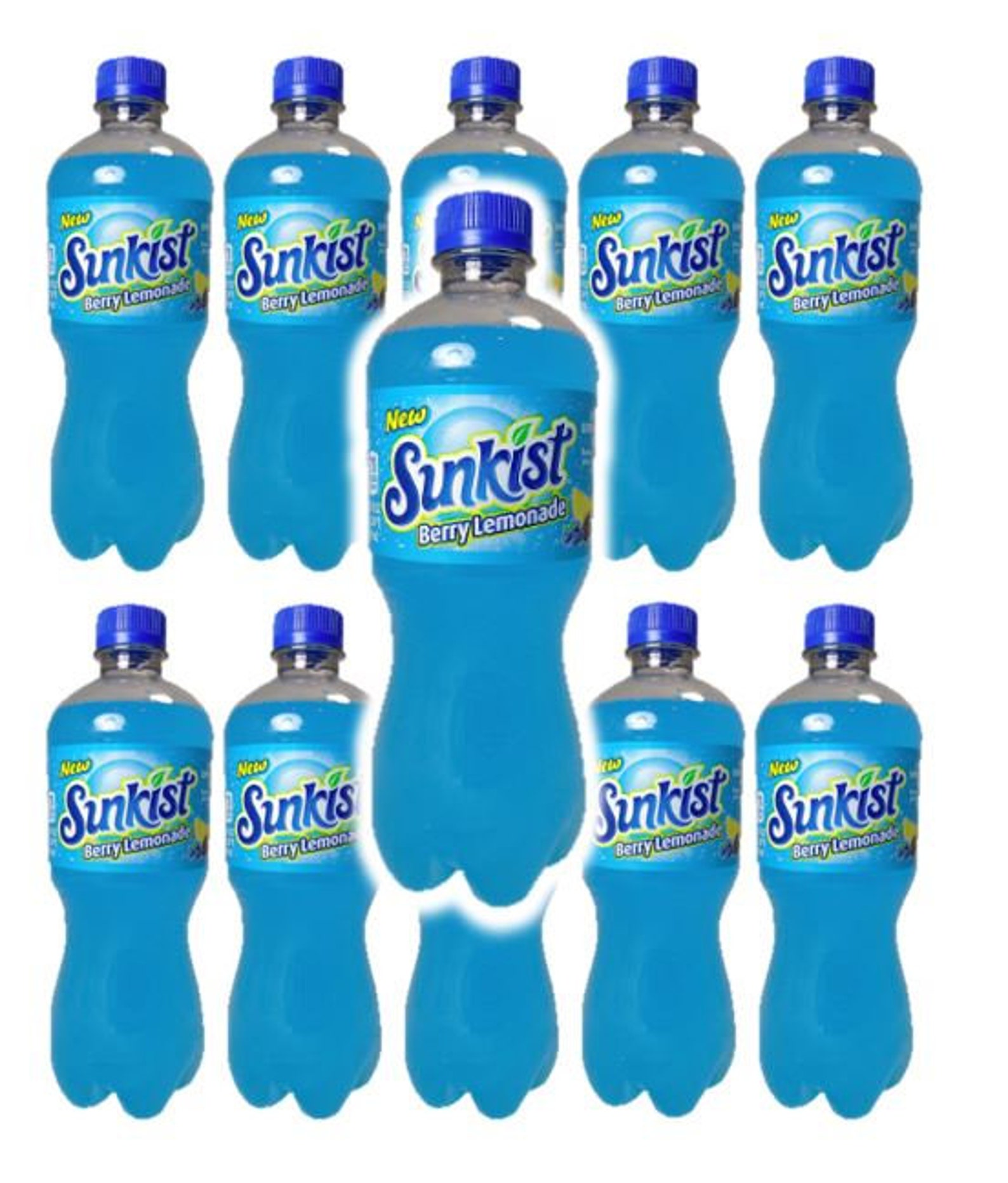 Sunkist Berry Lemonade 20oz Pack of 10 total of 200 FL OZ Etsy