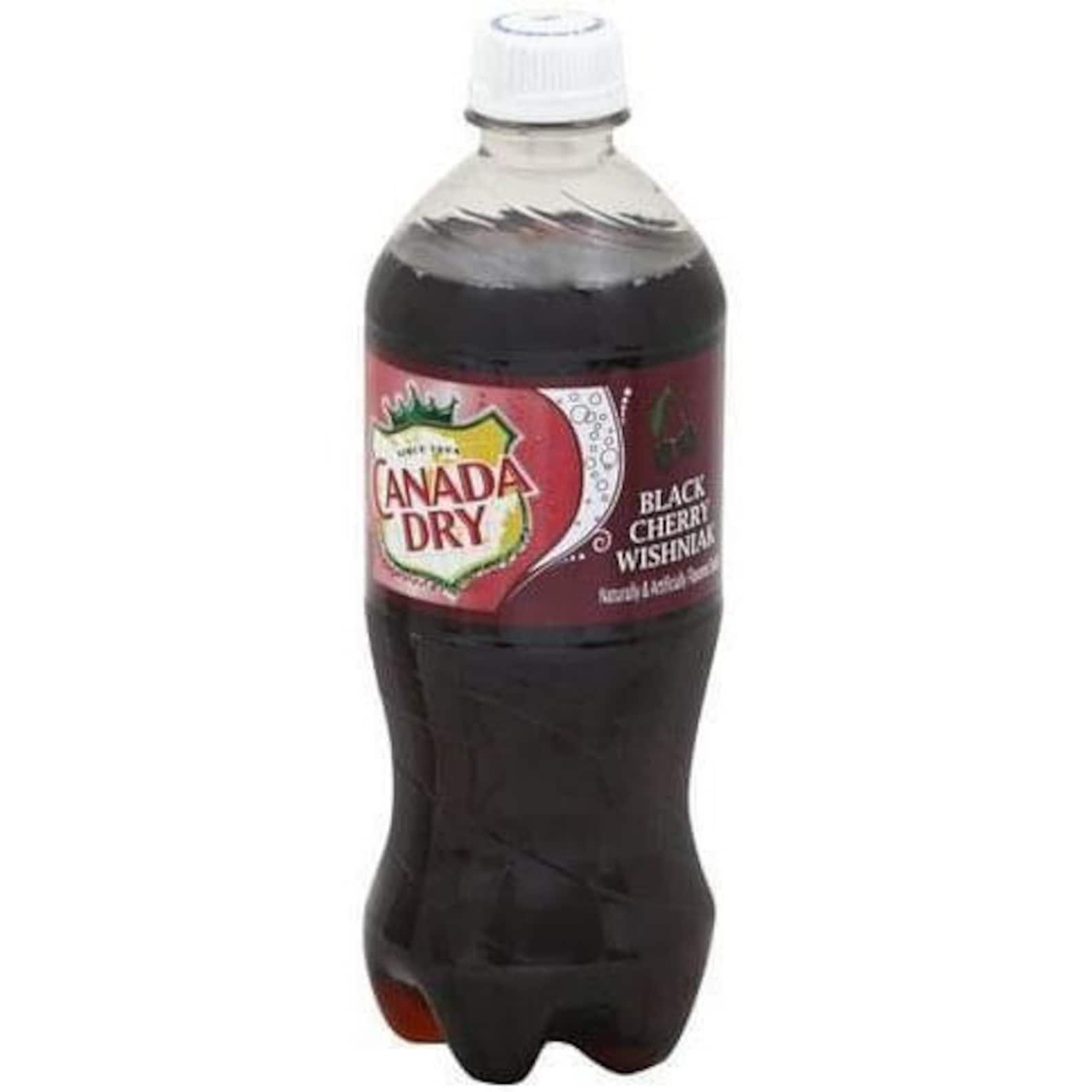 Exotic Soda Canada Dry Black Cherry 20oz Bouteilles Pack de Etsy