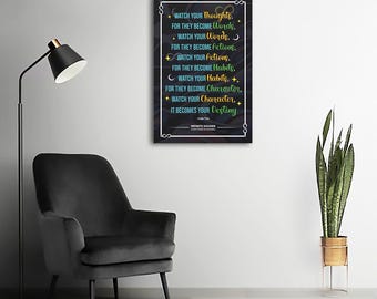 Watch Your Words Poster - 8