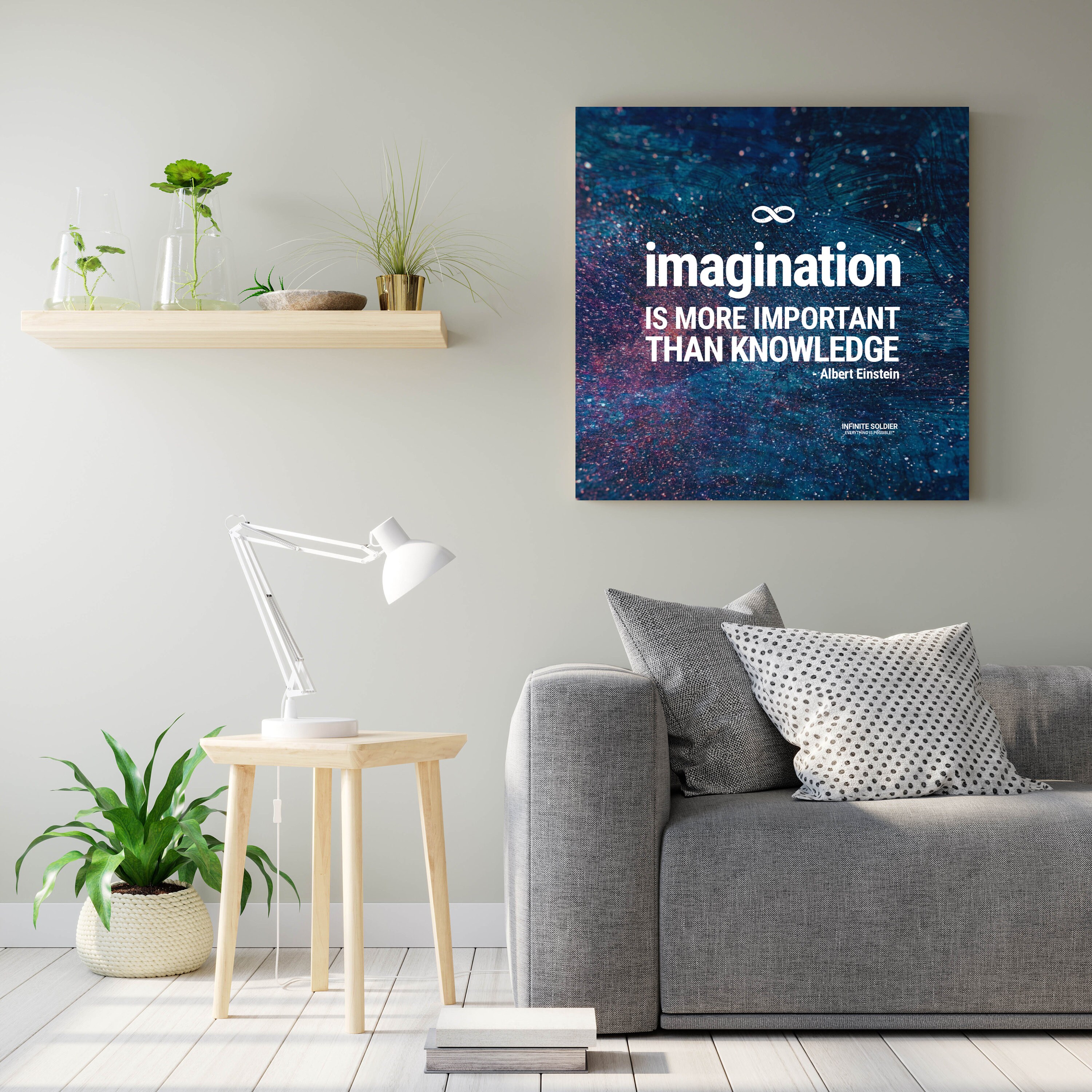 Imagination Is More Important Than Knowledge Wallpaper