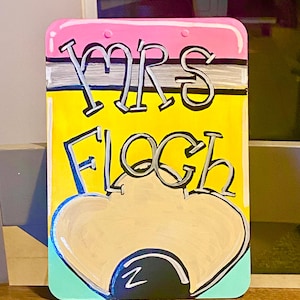 Personalized Teacher Clipboard