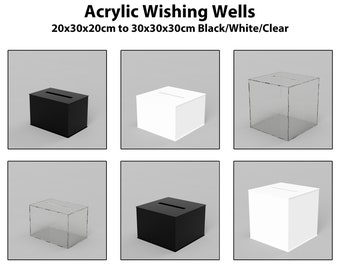 Wishing Well Card Box perfect for Weddings Birthdays Baby Showers Anniversaries