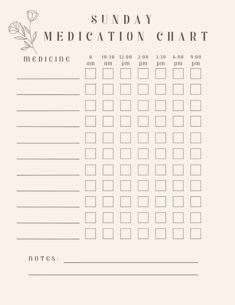 Printable Daily Medication Chart - Il 794xN.5437809931 318n