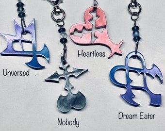 KH Emblem Keychain Resin Charms