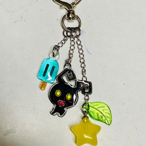 Kingdom Hearts Inspired keychain charms - Gift for friends