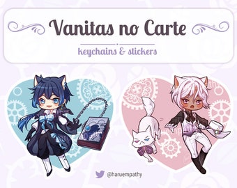 the case study vanitas The Case Study of Vanitas - Vanitas x Noé - Glitter epoxy Acrylic Charm Keychain and Holo Sticker