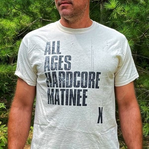All Ages Hardcore Matinee Punk Rock Gildan T-Shirt