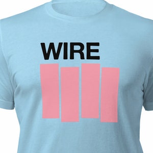 Wire Pink Flag Unisex t-shirt